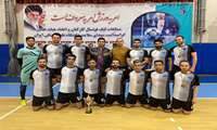کسب مقام سوم در فوتسال