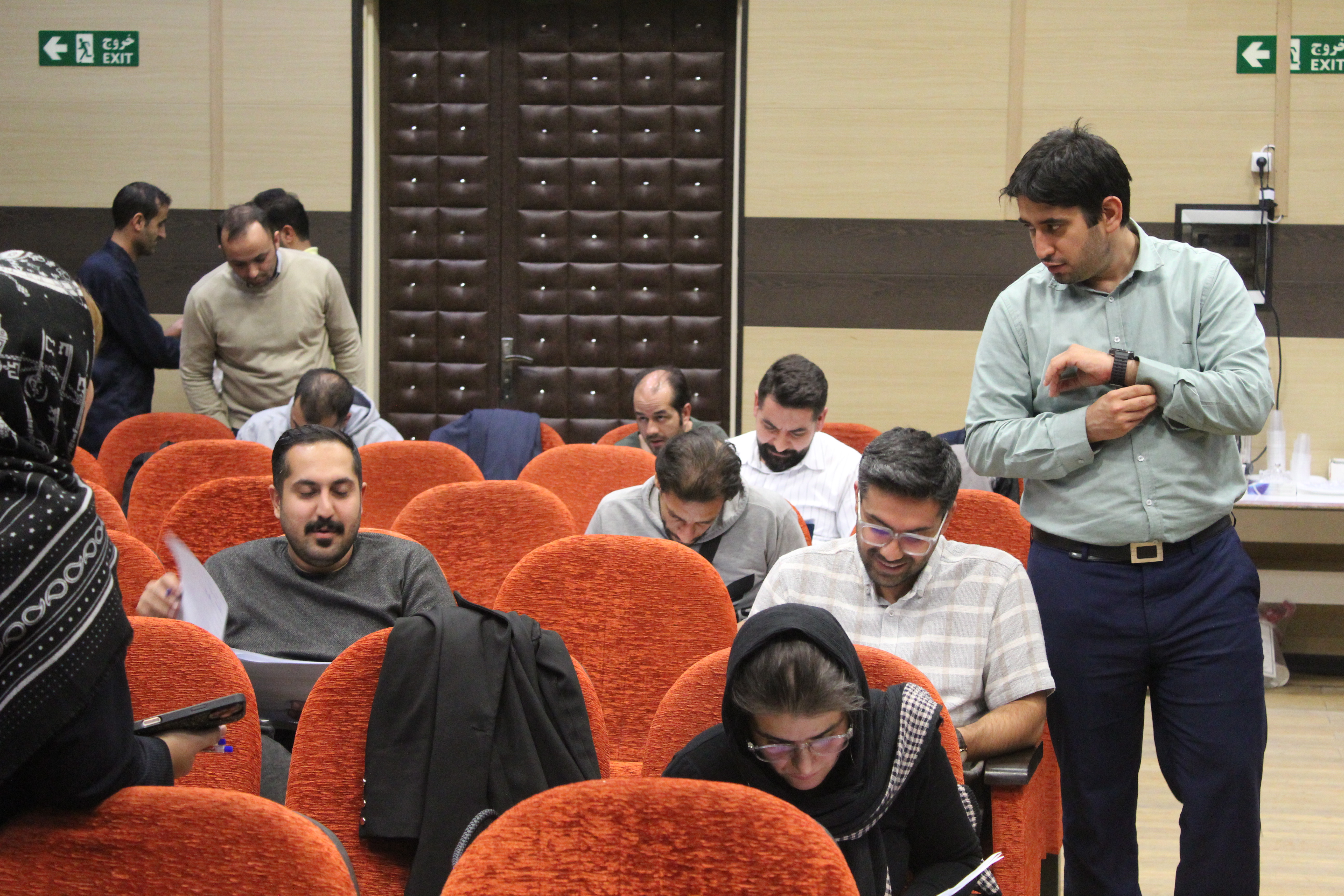 آزمون انباردارن برگزار شد