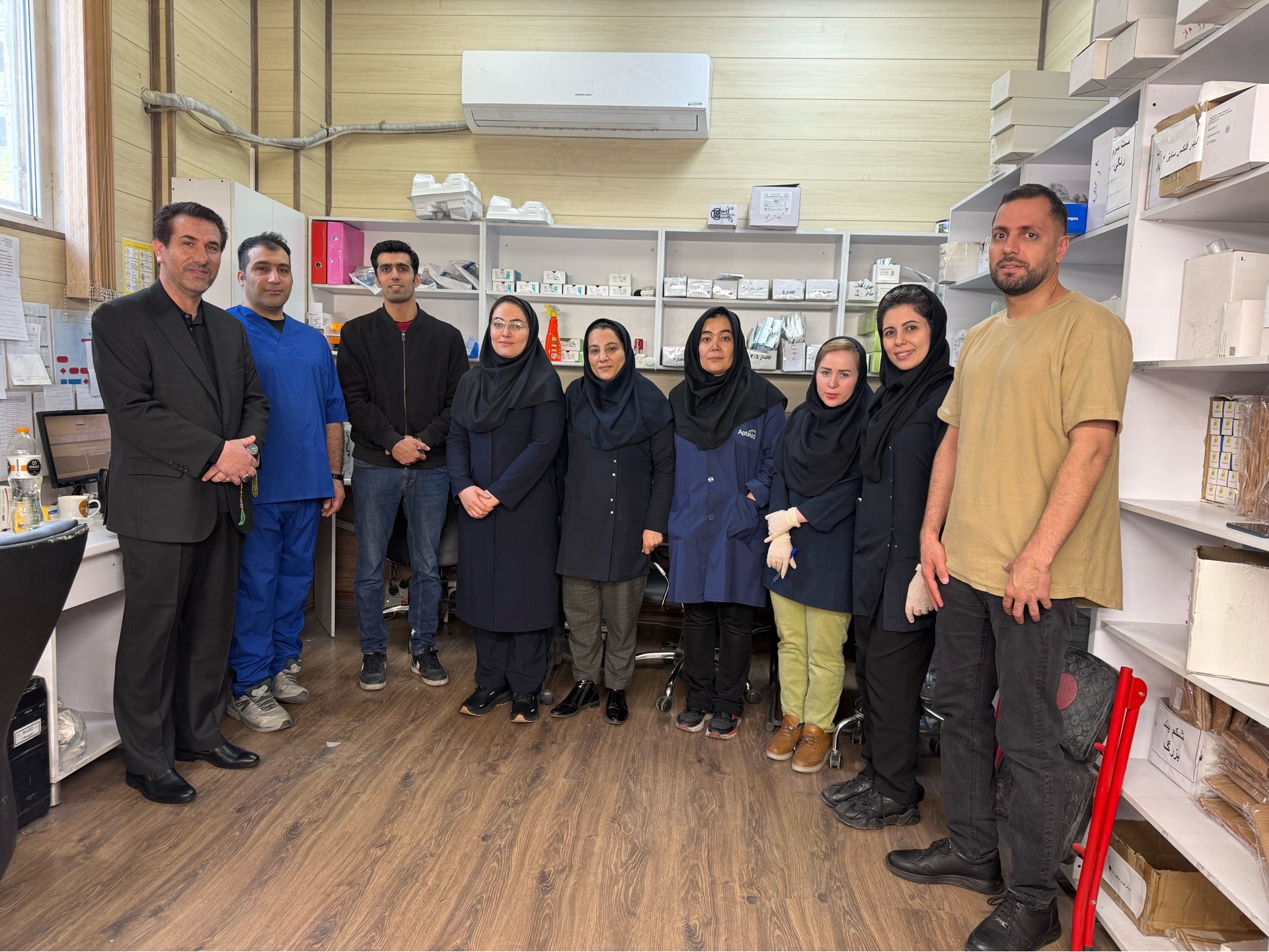 نظارت های میدانی از مراکز تحت پوشش مجموعه مدد ایران 
